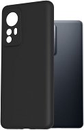 AlzaGuard Premium Liquid Silicone Case for Xiaomi 12 / Xiaomi 12X Black - Phone Cover