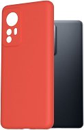 AlzaGuard Premium Liquid Silicone Case for Xiaomi 12 / Xiaomi 12X Red - Phone Cover