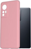 AlzaGuard Premium Liquid Silicone Case a Xiaomi 12 / Xiaomi 12X készülékhez - rózsaszín - Telefon tok