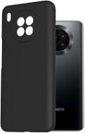 AlzaGuard Premium Liquid Silicone Case for Honor 50 Lite Black - Phone Cover