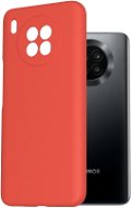 AlzaGuard Premium Liquid Silicone Case for Honor 50 Lite Red - Phone Cover