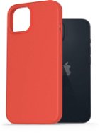 AlzaGuard Premium Liquid iPhone 14 piros szilikon tok - Telefon tok