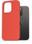 AlzaGuard Premium Liquid Silicone Case na iPhone 14 Pro červený - Kryt na mobil