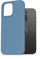 AlzaGuard Premium Liquid iPhone 14 Pro Max kék szilikon tok - Telefon tok