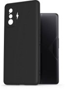 AlzaGuard Premium Liquid Silicone Case for POCO F4 GT black - Phone Cover
