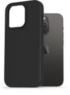 AlzaGuard Premium Liquid Silicone Case for iPhone 14 Pro black - Phone Cover