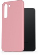 Phone Cover AlzaGuard Premium Liquid Silicone Case for Samsung Galaxy S23+ 5G pink - Kryt na mobil