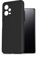 AlzaGuard Premium Liquid Silicone Case na Xiaomi Redmi Note 12 5G čierny - Kryt na mobil