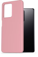 Handyhülle AlzaGuard Premium Liquid Silicone Case für Xiaomi Redmi Note 12 Pro rosa - Kryt na mobil