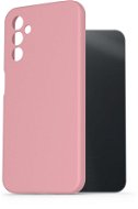 Telefon tok AlzaGuard Premium Liquid Samsung Galaxy A14 5G rózsaszín szilikon tok - Kryt na mobil
