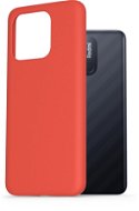 Phone Cover AlzaGuard Premium Liquid Silicone Case for Xiaomi Redmi 12C red - Kryt na mobil