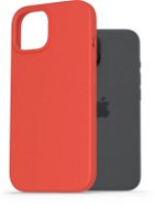 AlzaGuard Premium Liquid Silicone Case for iPhone 15 red - Phone Cover