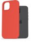 AlzaGuard Premium Liquid Silicone iPhone 15 piros tok - Telefon tok