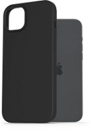 AlzaGuard Premium Liquid Silicone Case für iPhone 15 Plus schwarz - Handyhülle