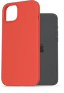 AlzaGuard Premium Liquid Silicone Case for iPhone 15 Plus red - Phone Cover