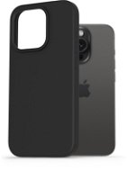 AlzaGuard Premium Liquid Silicone Case for iPhone 15 Pro black - Phone Cover