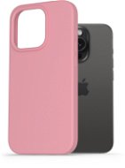 AlzaGuard Premium Liquid Silicone Case for iPhone 15 Pro pink - Phone Cover