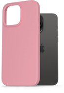 AlzaGuard Premium Liquid Silicone Case pro iPhone 15 Pro Max růžové - Kryt na mobil