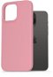 AlzaGuard Premium Liquid Silicone iPhone 15 Pro Max rózsaszín tok - Telefon tok
