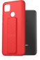 AlzaGuard Liquid Silicone Case mit Ständer für Xiaomi Redmi 9C - rot - Handyhülle