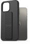 AlzaGuard Liquid Silicone Case mit Ständer für iPhone 13 Pro Max - schwarz - Handyhülle