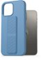 AlzaGuard Liquid Silicone Case mit Ständer für iPhone 13 Pro Max - blau - Handyhülle