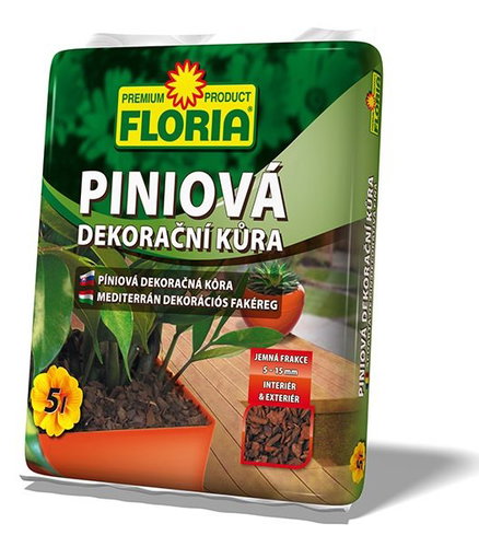 FLORIA Pine bark BLACK 5l - Barkdust - Main image