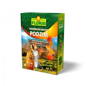 AGRO Lawn fertilizer - autumn FLORIA, 2.5kg - Lawn Fertilizer - Main image
