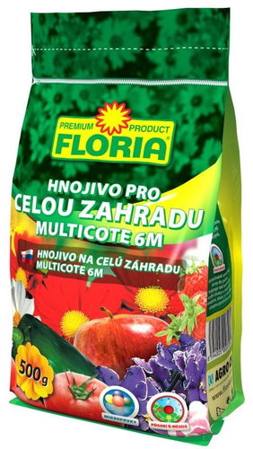 AGRO Fertilizer for the whole garden MULTICOTE FLORIA, 500 g - Fertiliser - Main image