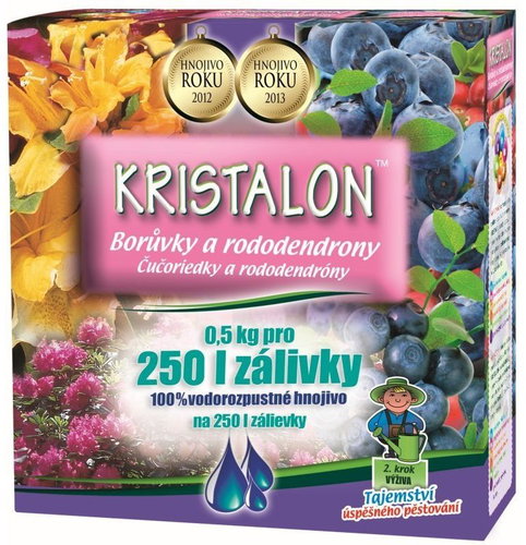 AGRO Fertilizer KRISTALON - blueberries and rhododendrons, 0,5 kg - Fertiliser - Main image