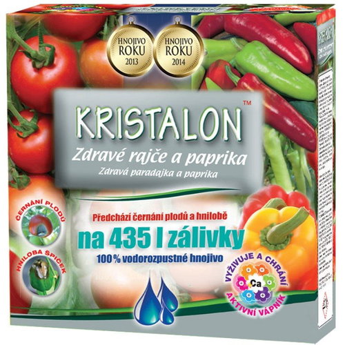 AGRO Fertilizer KRISTALON - healthy tomato and pepper, 0,5 kg - Fertiliser - Main image