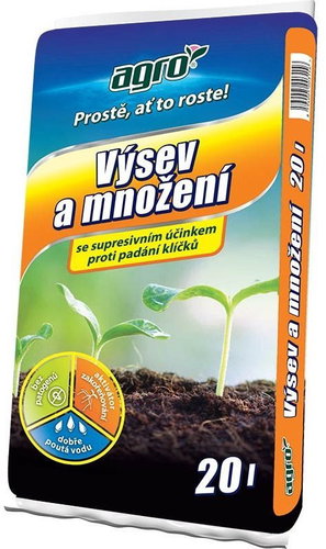 AGRO Sowing and propagation substrate, volume 20l - Substrate - Main image