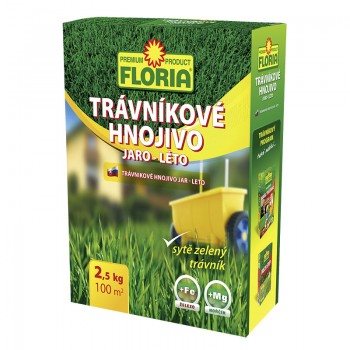 AGRO Lawn fertilizer FLORIA SPRING - SUMMER, 2,5 kg - Lawn Fertilizer - Main image
