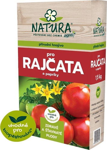 AGRO Fertilizer NATURA, for tomatoes and peppers, 1,5 kg - Fertiliser - Main image