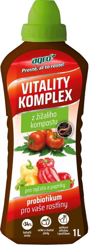AGRO Fertilizer Vitality Complex tomato and pepper probiotic for your plants, 1 l - Fertiliser - Main image
