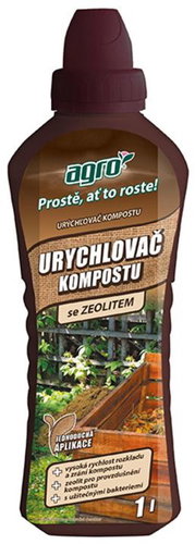 AGRO Compost accelerator in a 1 l bottle - Additive - Main image