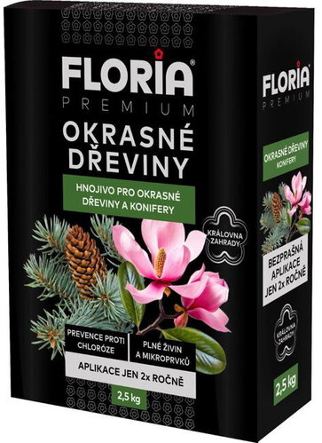 AGRO Fertilizer FLORIA for ornamental trees and conifers 2,5 kg - Fertiliser - Main image