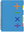 Notebook with Organiser Blue