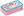 Two-Tier Filled Pencil Case, Mermaid