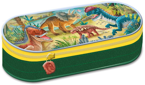 ARGUS Penál oválný, Jurassic Adventure - School Case - Main image