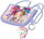 Rainbow Ella Neck Wallet