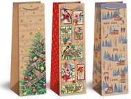 ARGUS Christmas NATUR T3N, mix of 3, V2 - Wine Bag