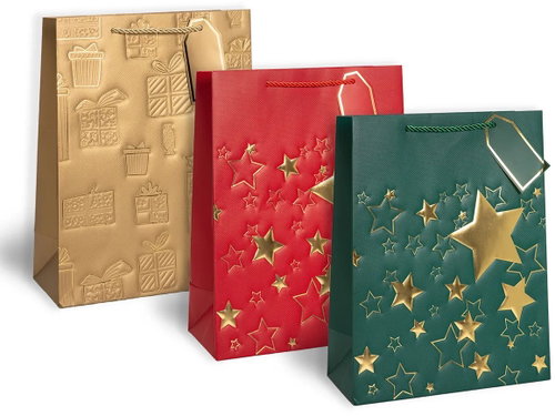 ARGUS Weihnachtstasche LUX T5L, 3-er Mix, V3 - Geschenktasche - Hauptbild