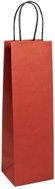 ARGUS NATUR ONE COLOUR T3N, 3 pack, red - Wine Bag