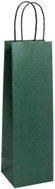ARGUS NATUR ONE COLOUR T3N, 3-pack, green - Wine Bag