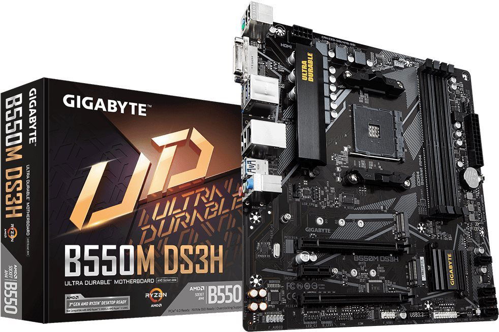 GIGABYTE B550M DS3H - Základní deska - Hlavní obrázek
