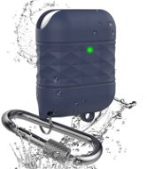 AhaStyle Waterproof Case Airpods 1 & 2 Navy Blue - Headphone Case