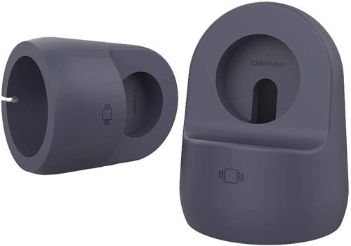 AhaStyle Silicone Stand for Apple Watch, Midnight Blue - Watch Stand - Main image