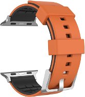 AhaStyle Armband für Apple Watch 42/44mm Silikon, orange sky - Armband