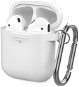 AhaStyle Cover AirPods 1 & 2 with LED Indication White - Headphone Case